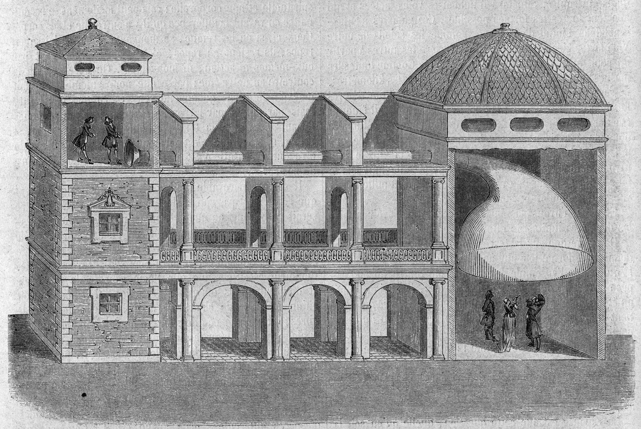 Cornetto acustico inventato da Athanase Kircher (1601-1680) da Athanasius Kircher