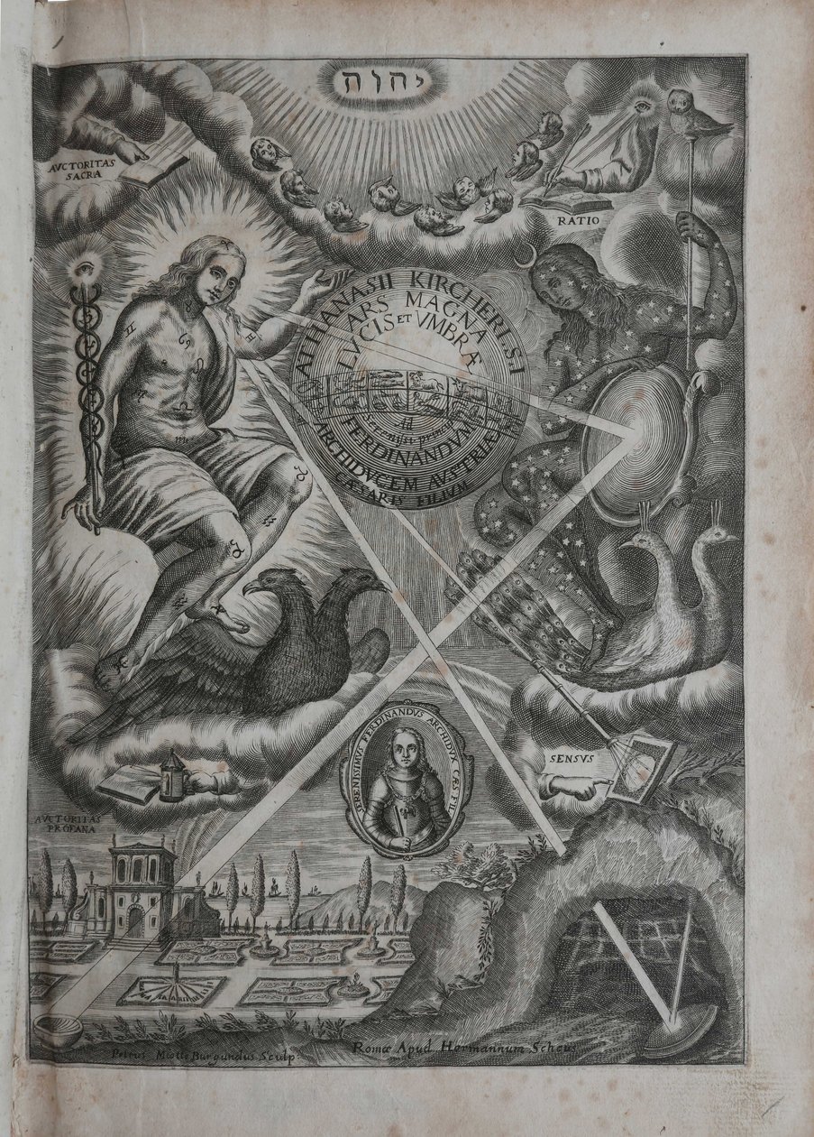 Ars magna lucis et umbrae da Athanasius Kircher