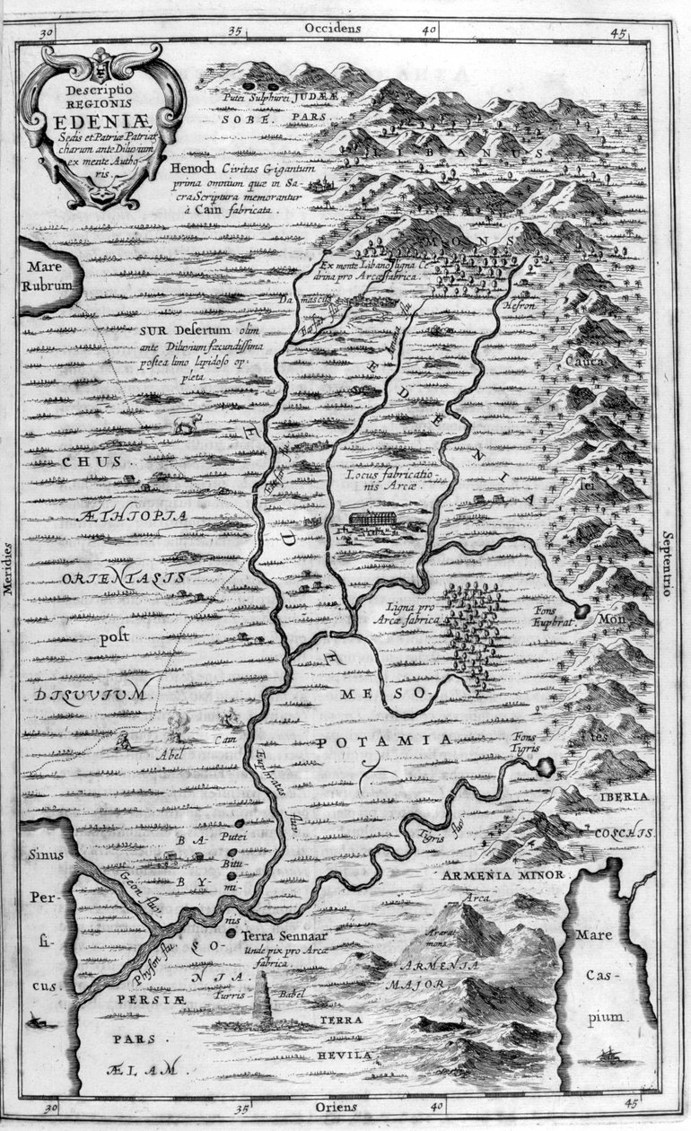 Mappa del Giardino dell
