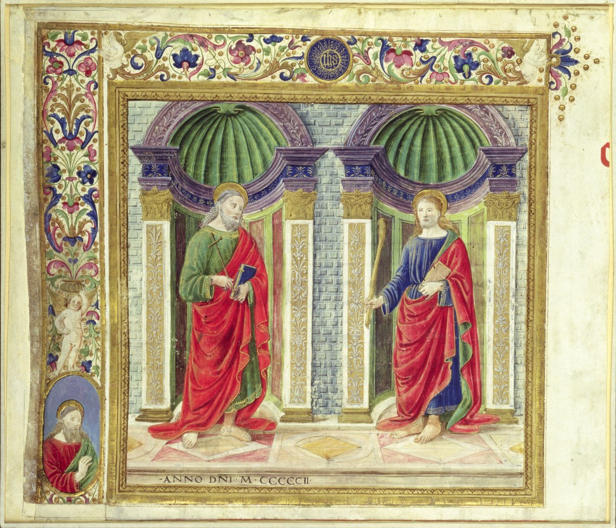 San Andrea e San Giacomo il Minore, 1502 da Attavante di Gabriello di Vanti di Bartolo