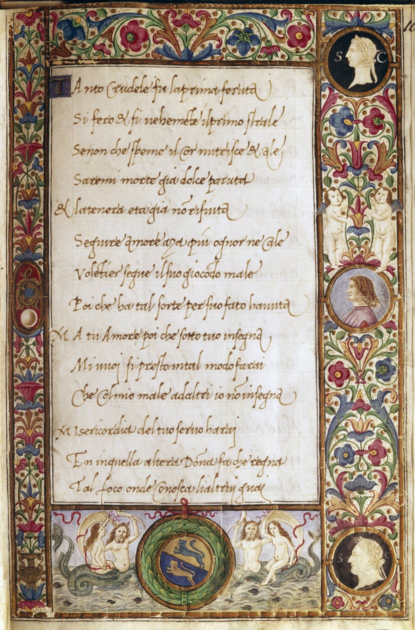 Pagina del manoscritto 