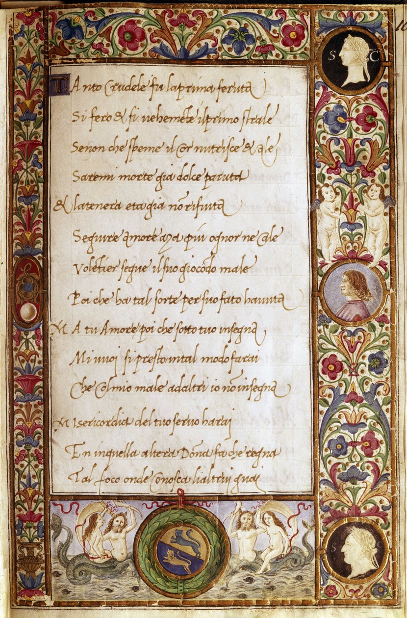 Pagina dal manoscritto di 