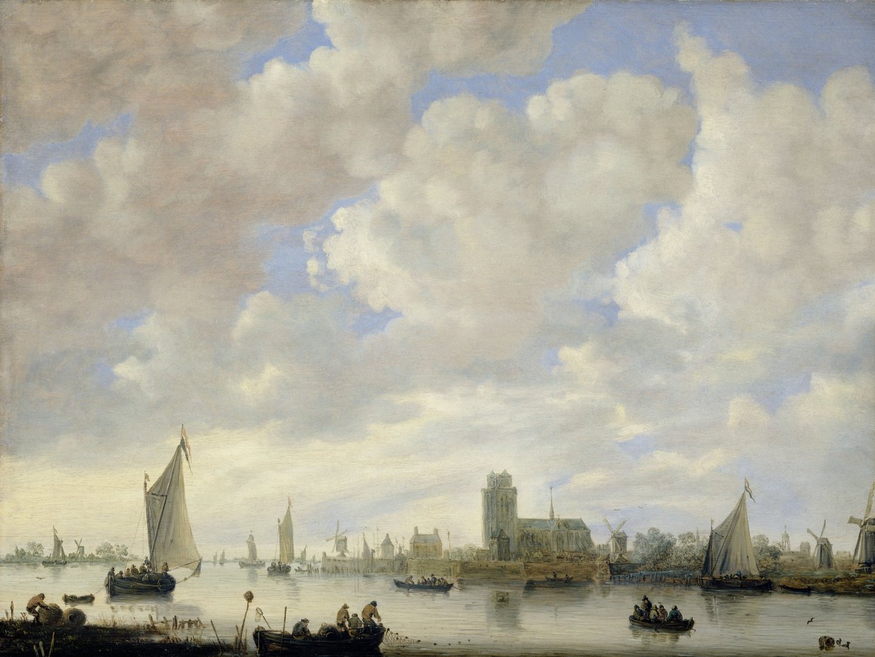 Veduta della Merwede al largo di Dordrecht da Jeronimus van Diest