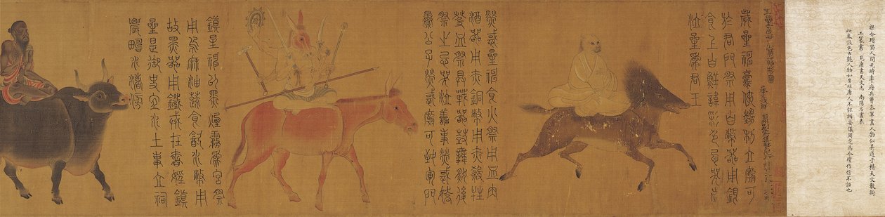 I cinque pianeti e le ventotto costellazioni da Attributed to Zhang Sengyao