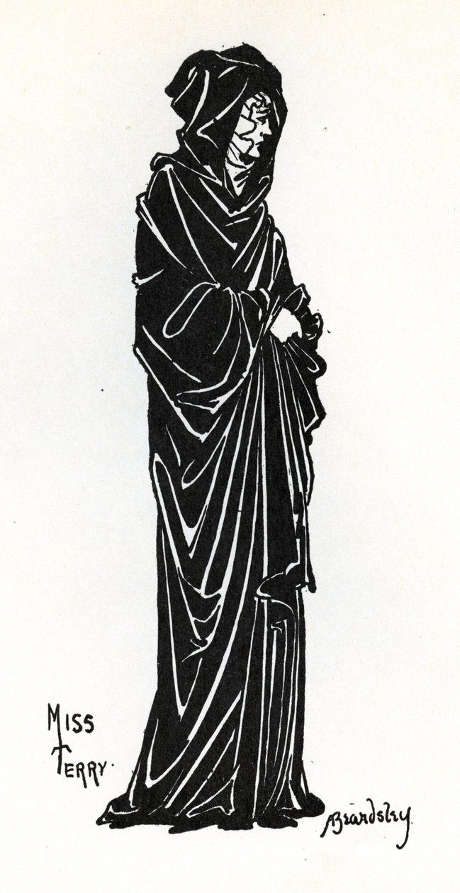Ellen Terry come Rosamund de Clifford in una produzione al Lyceum Theatre, Londra, del dramma poetico 