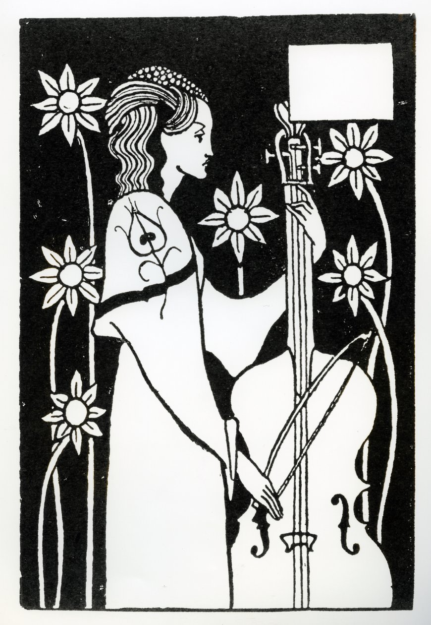 Signora con violoncello, da 