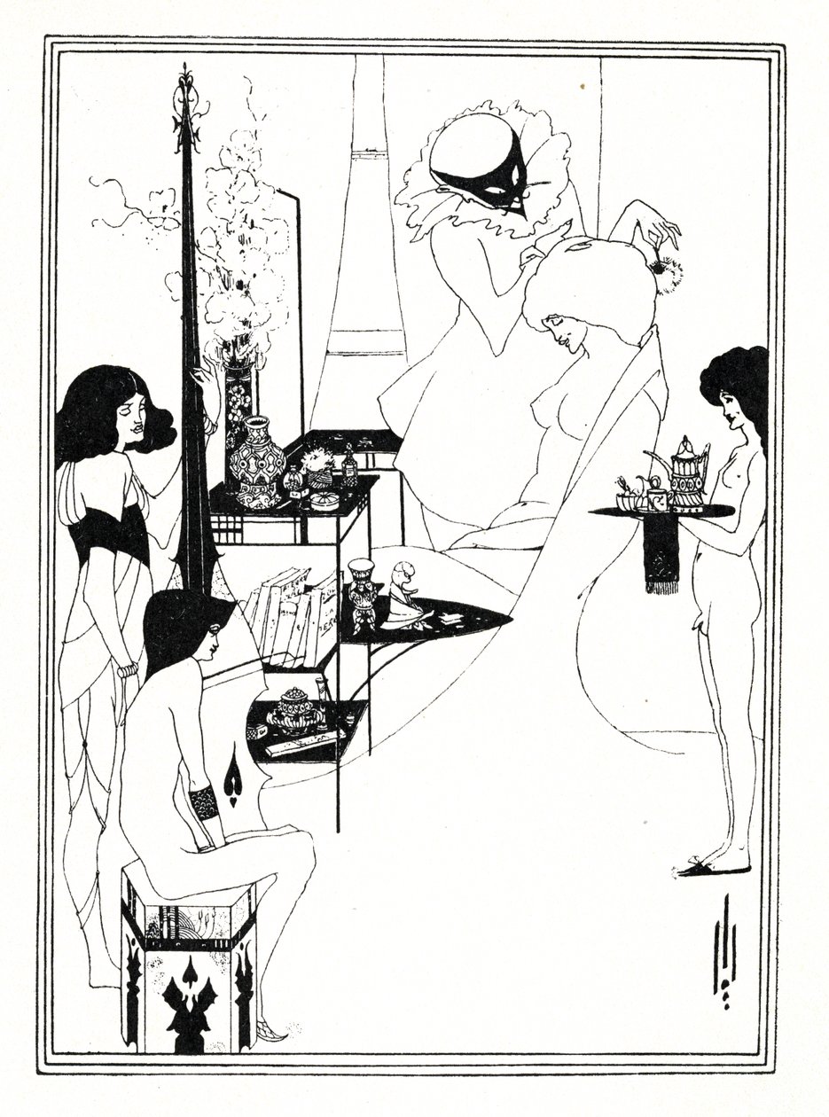 La toilette di Salomè, 1899 da Aubrey Beardsley