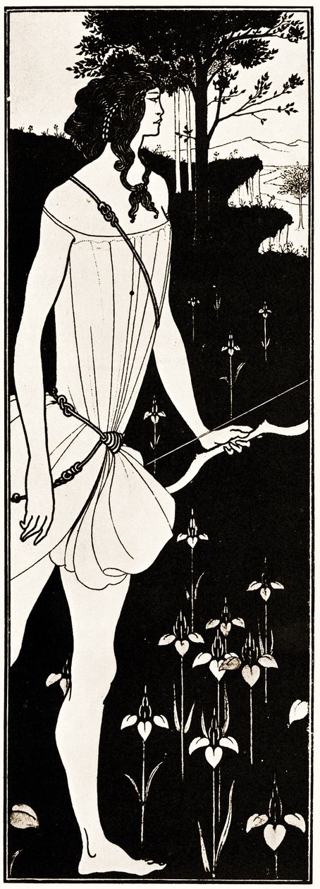 Atalanta a Calidone, 1896 da Aubrey Beardsley