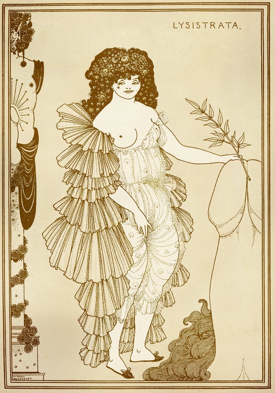 Aubrey Beardsley (1872-1898) illustrazione per 