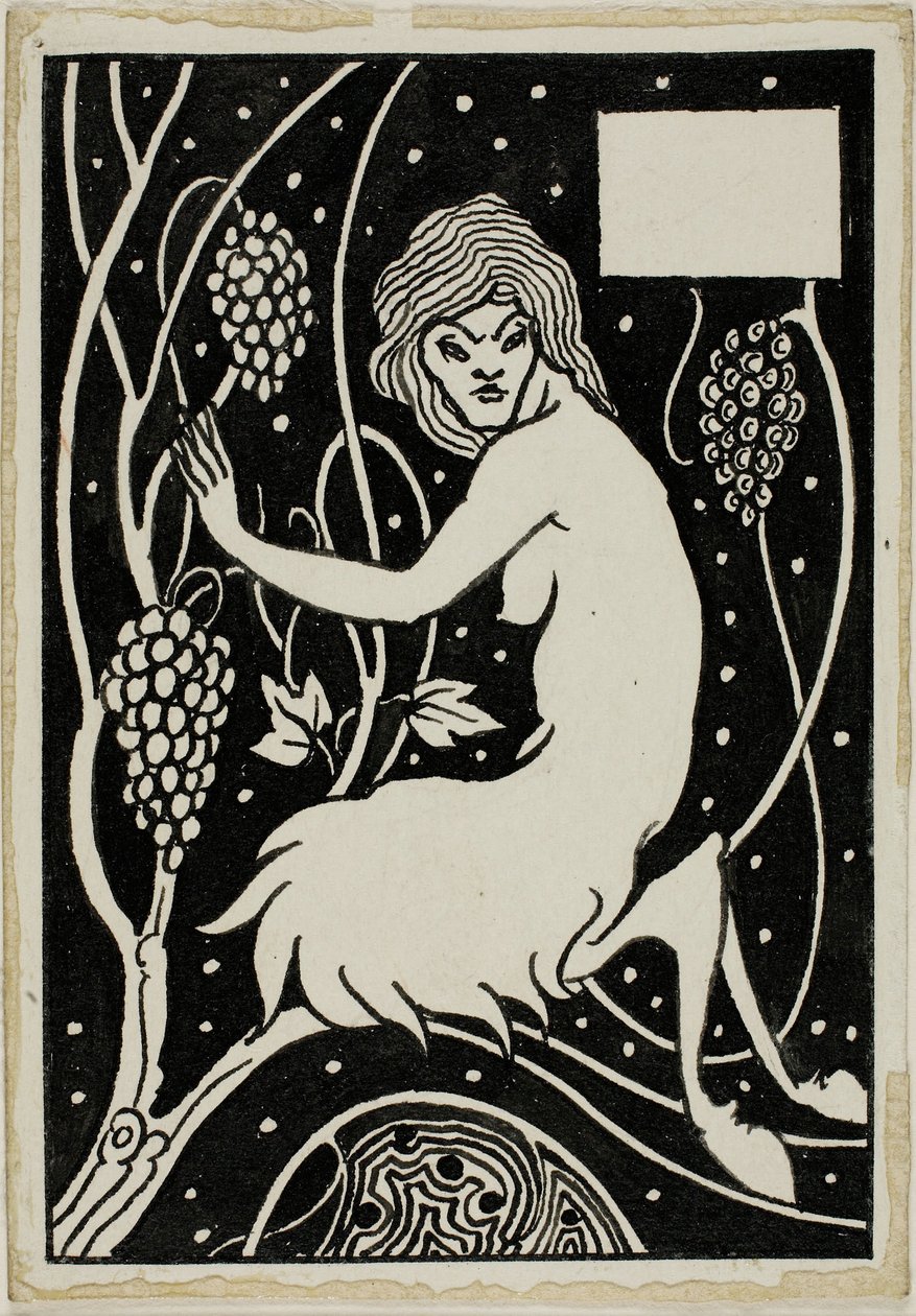 Studio decorativo: Satiro da Aubrey Beardsley