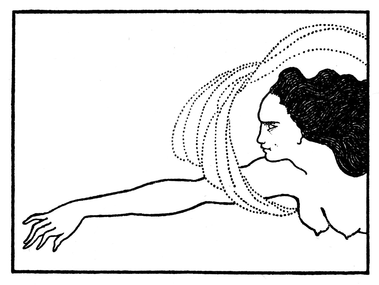 Flosshilde, illustrazione per Das Rheingold, pubblicata in 