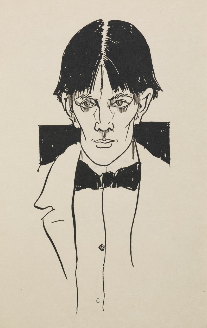 Ritratto da un libro di cinquanta disegni da Aubrey Beardsley