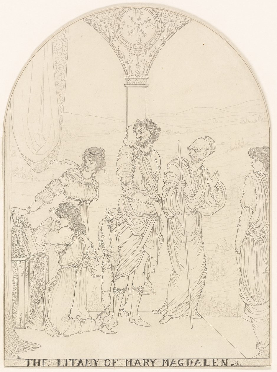 La litania di Maria Maddalena da Aubrey Beardsley