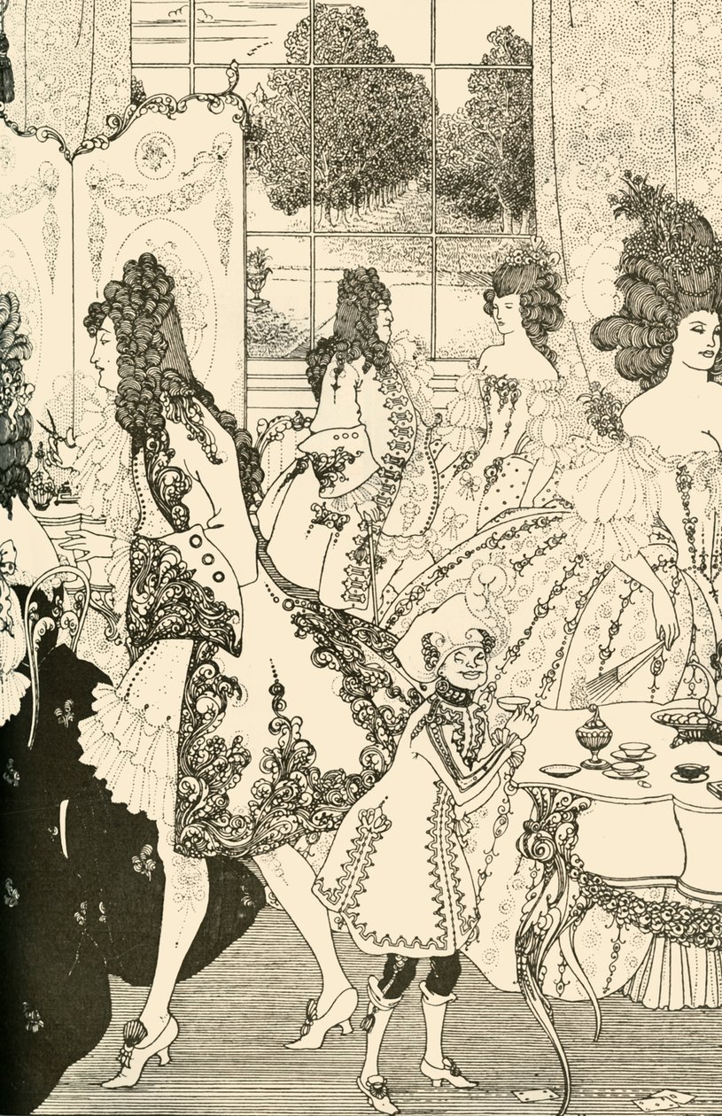 Il Ricciolo Rapito, 1896, 1928 da Aubrey Beardsley