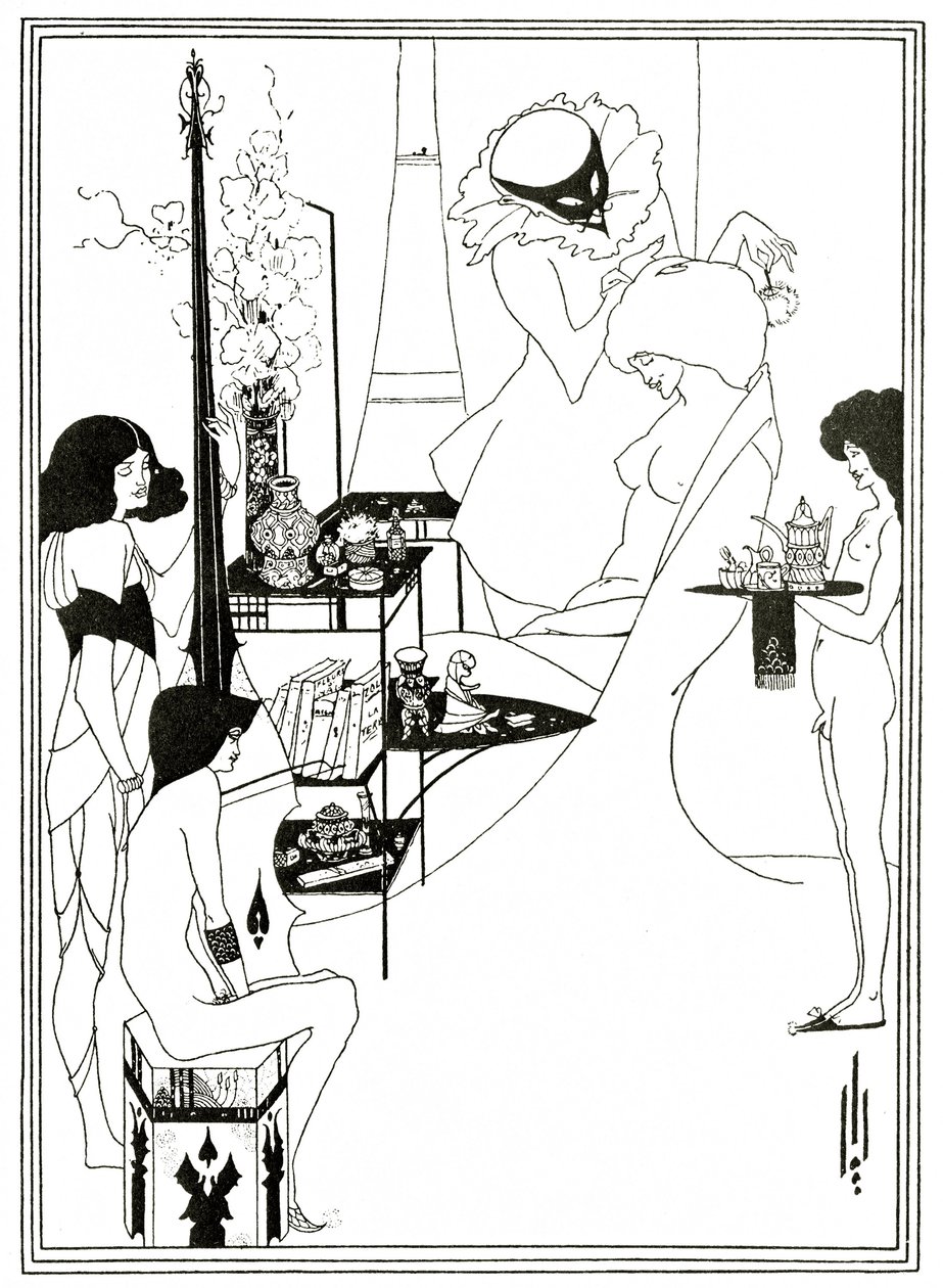 La toilette di Salomè, c.1894 da Aubrey Beardsley