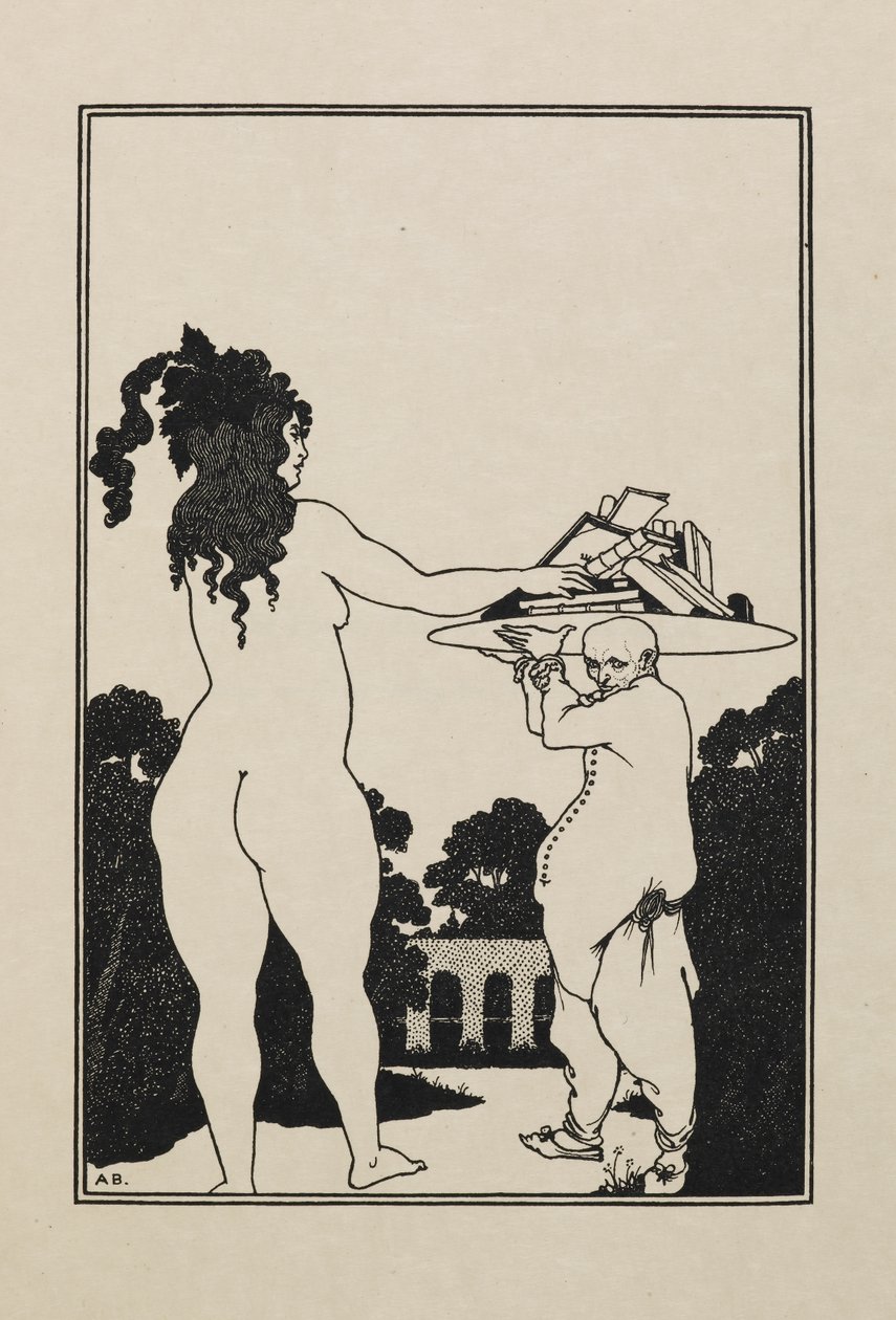 Disegno da un Libro di Cinquanta Disegni da Aubrey Beardsley