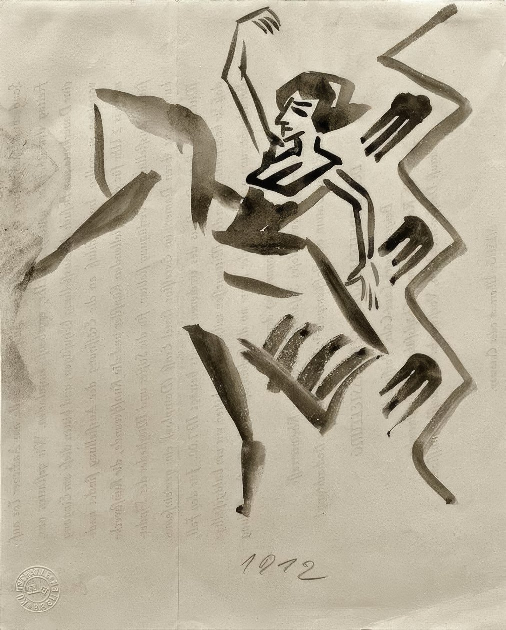 Ballerina da August Macke