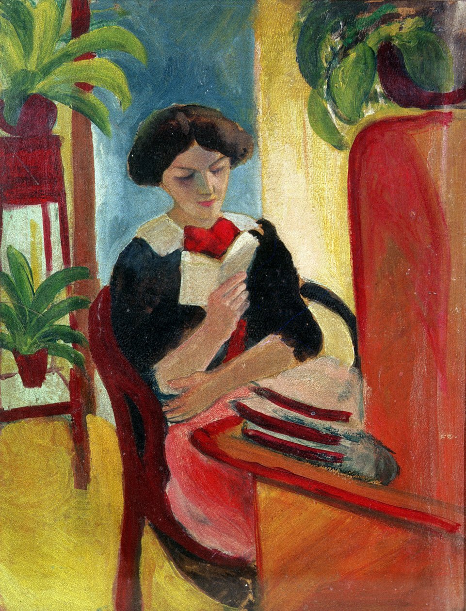 Elisabetta che legge da August Macke