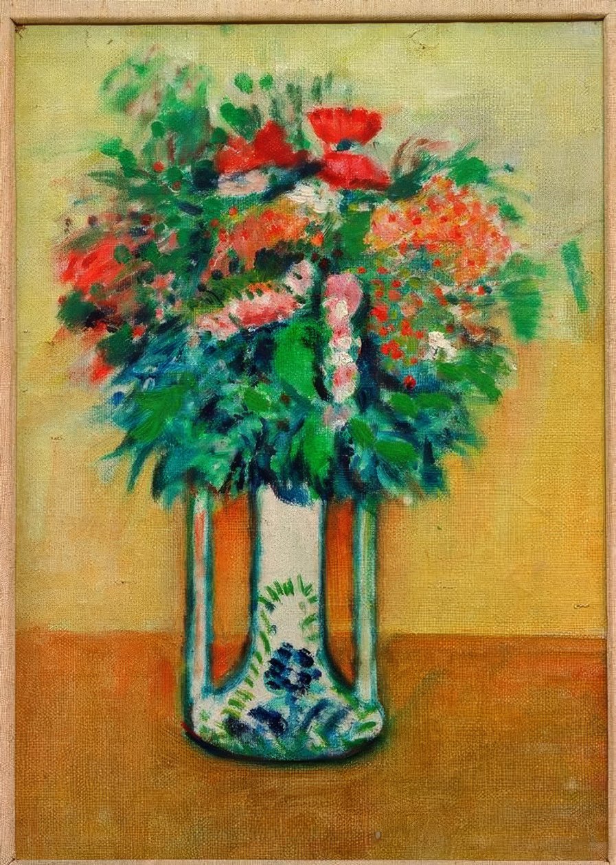 Piccolo mazzo di fiori da August Macke