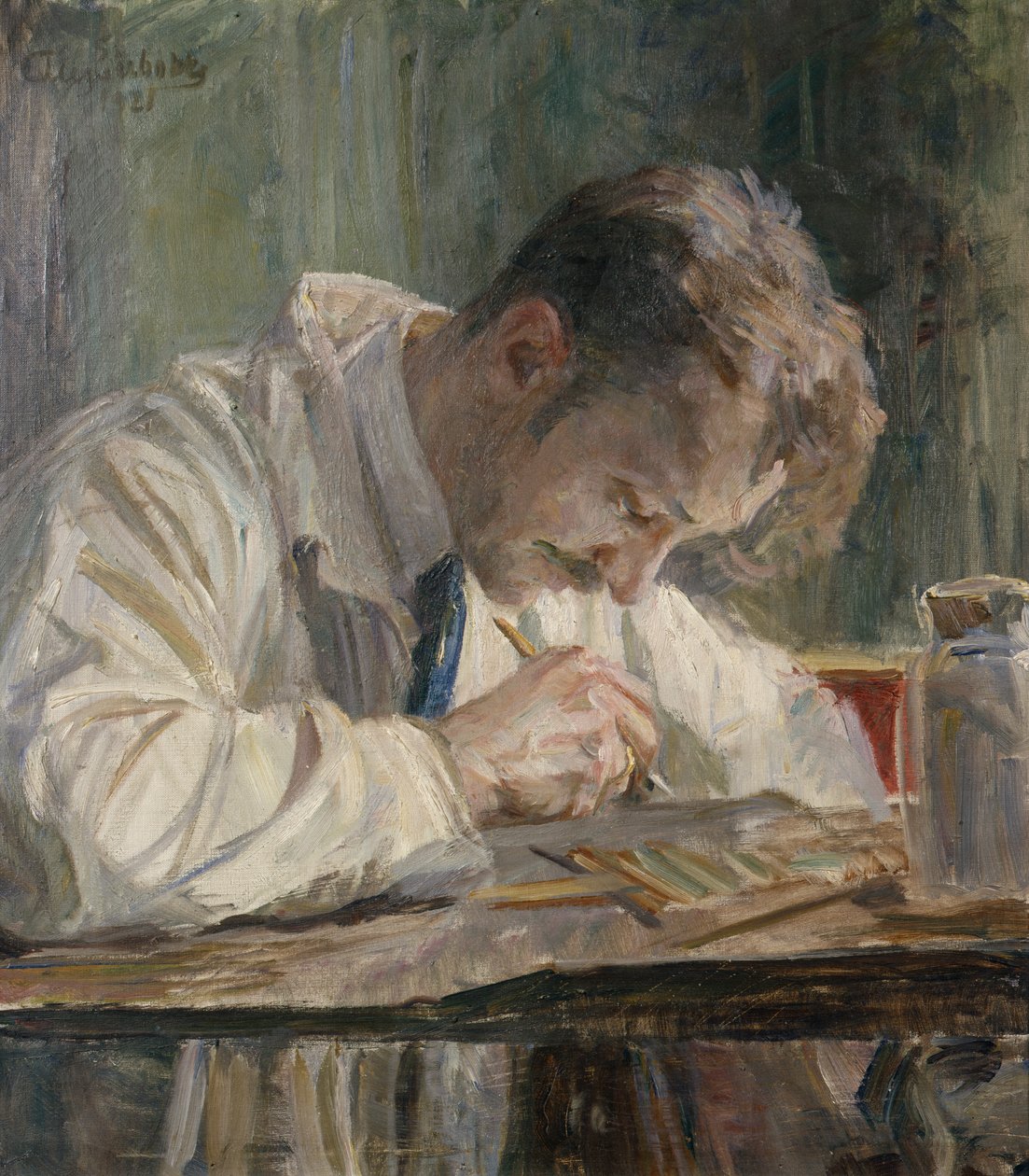 Il pittore di porcellane da August Eiebakke