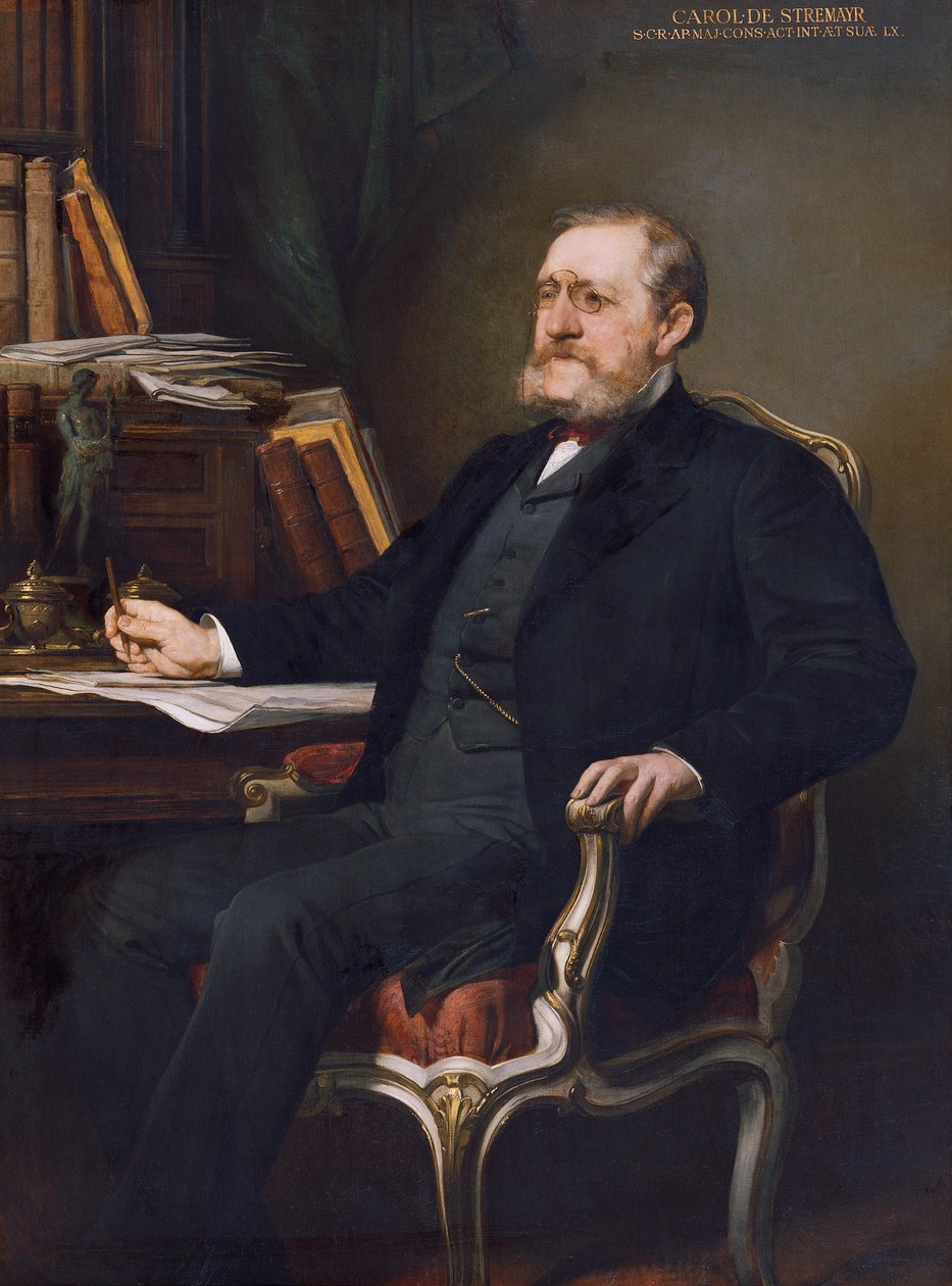 Dott. Karl von Stremayr, Presidente della Corte Suprema da August Eisenmenger