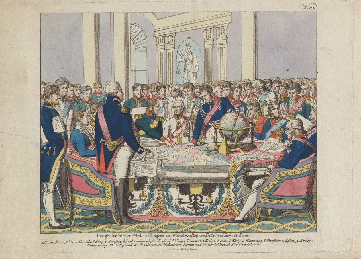 Il Congresso di Vienna da August Friedrich Andreas Campe