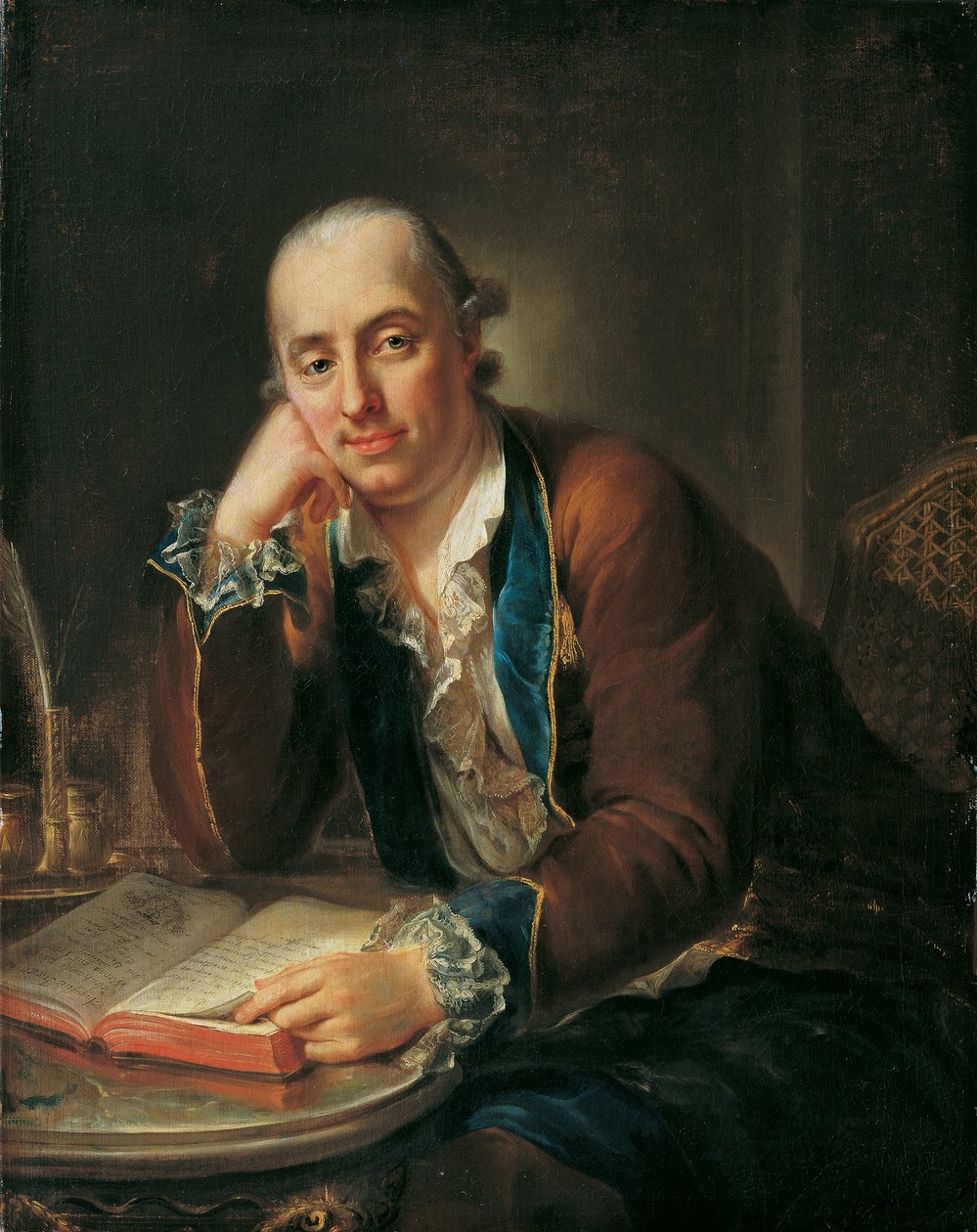 Johann Nepomuk Reichsritter von Humbourg da August Friedrich Oelenhainz