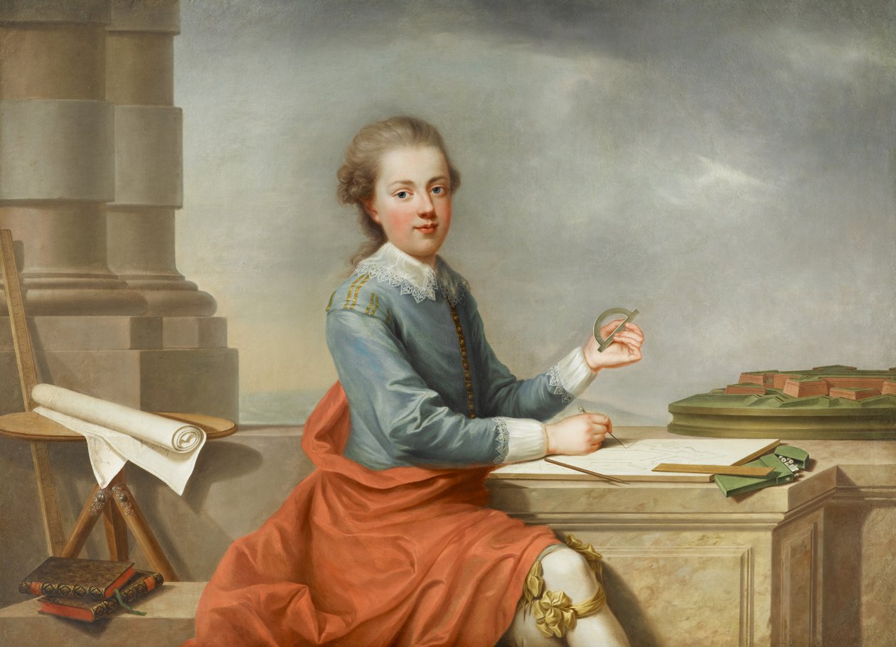 Principe Philipp Josef del Liechtenstein (1762-1802) da August Friedrich Oelenhainz