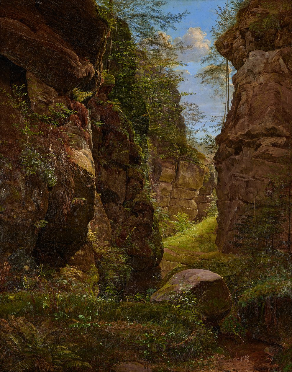 Gola rocciosa nell