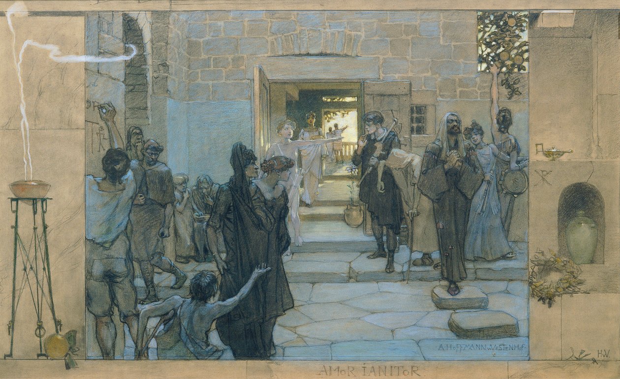 Amor Janitor da August Hoffmann von Vestenhof