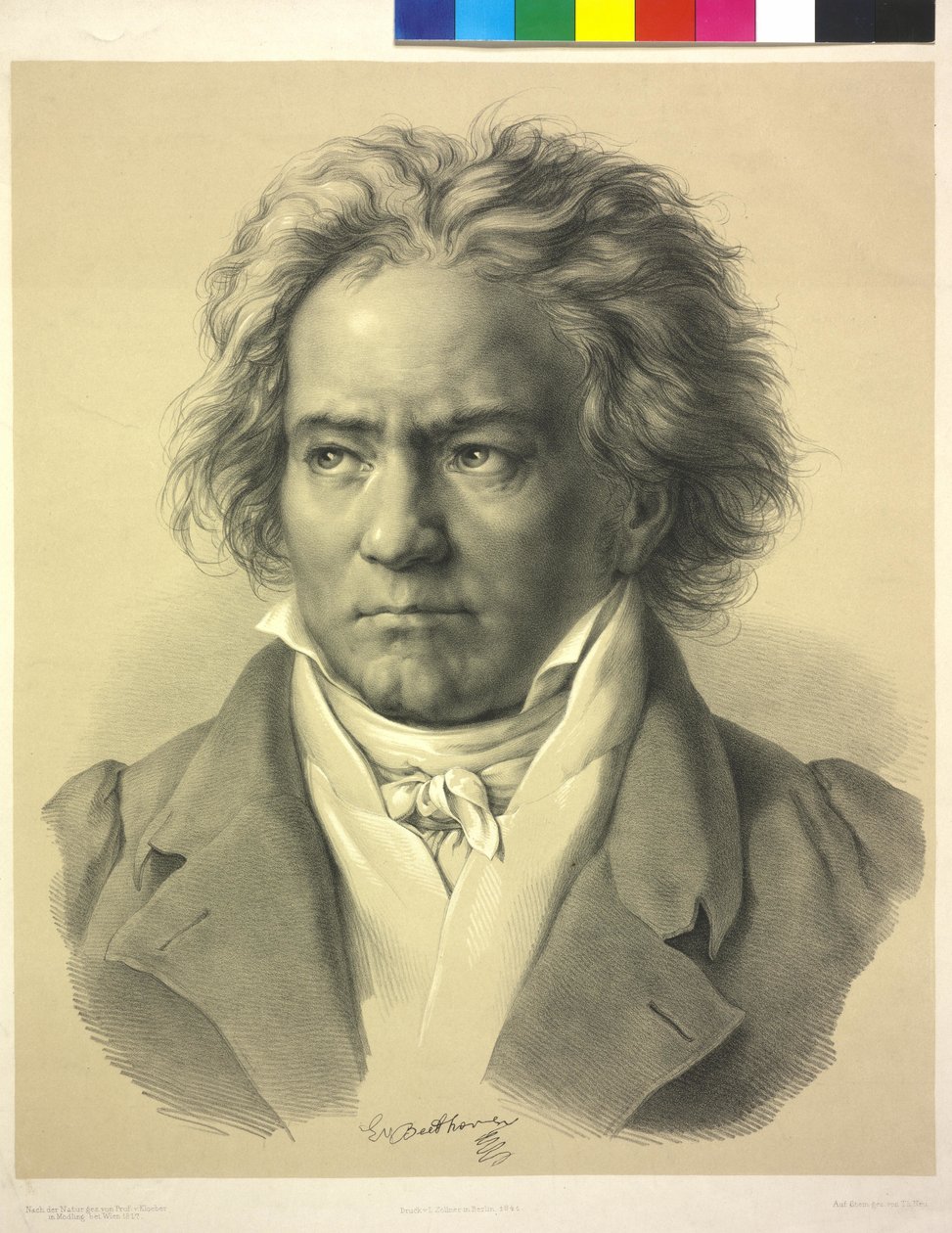 Ludwig van Beethoven da August Karl Friedrich von (after) Kloeber