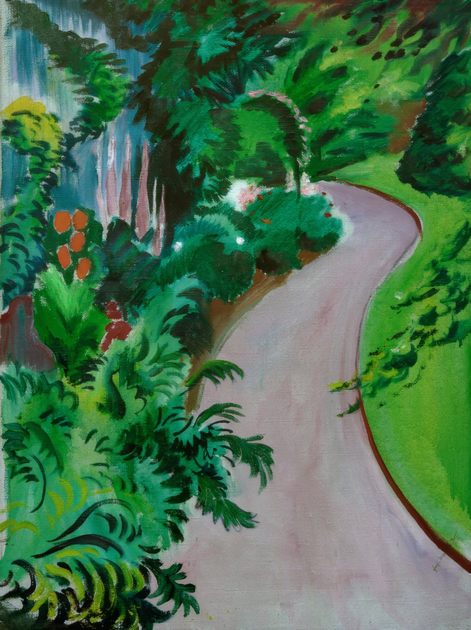 Sentiero del giardino da August Macke