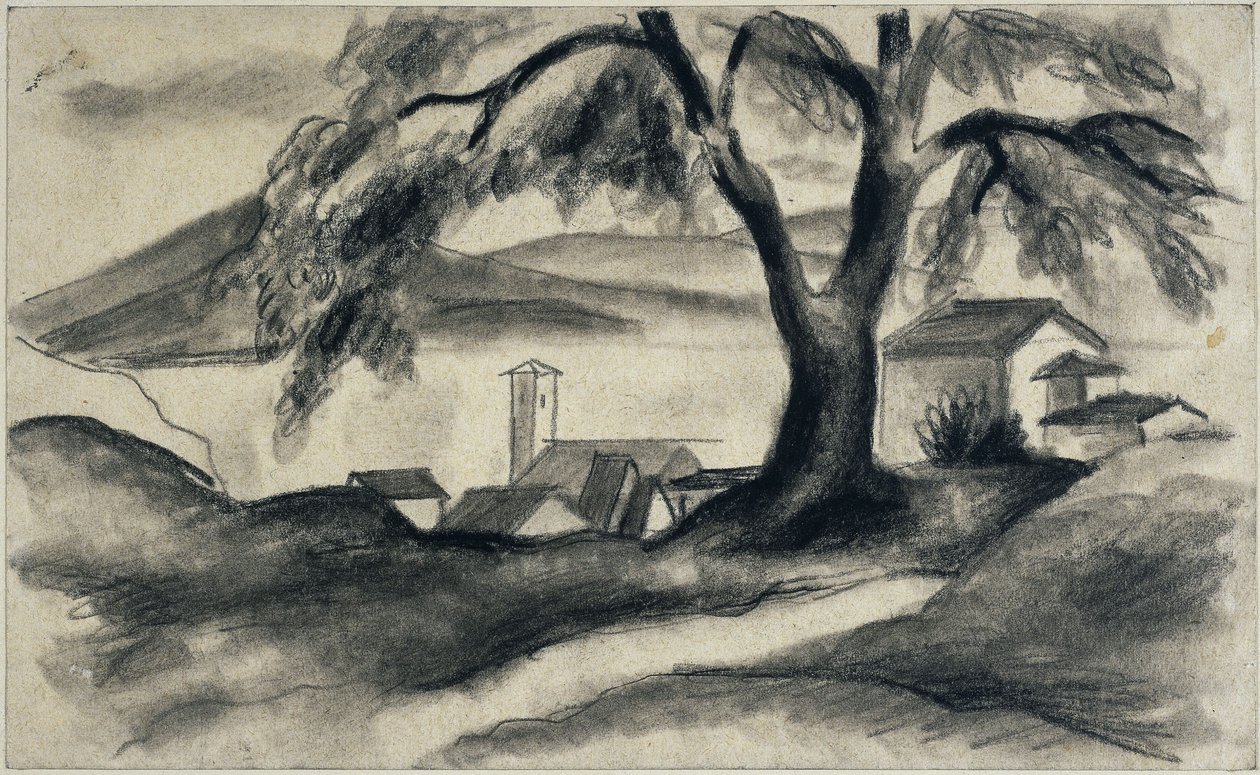 Hilterfingen sul lago di Thun da August Macke