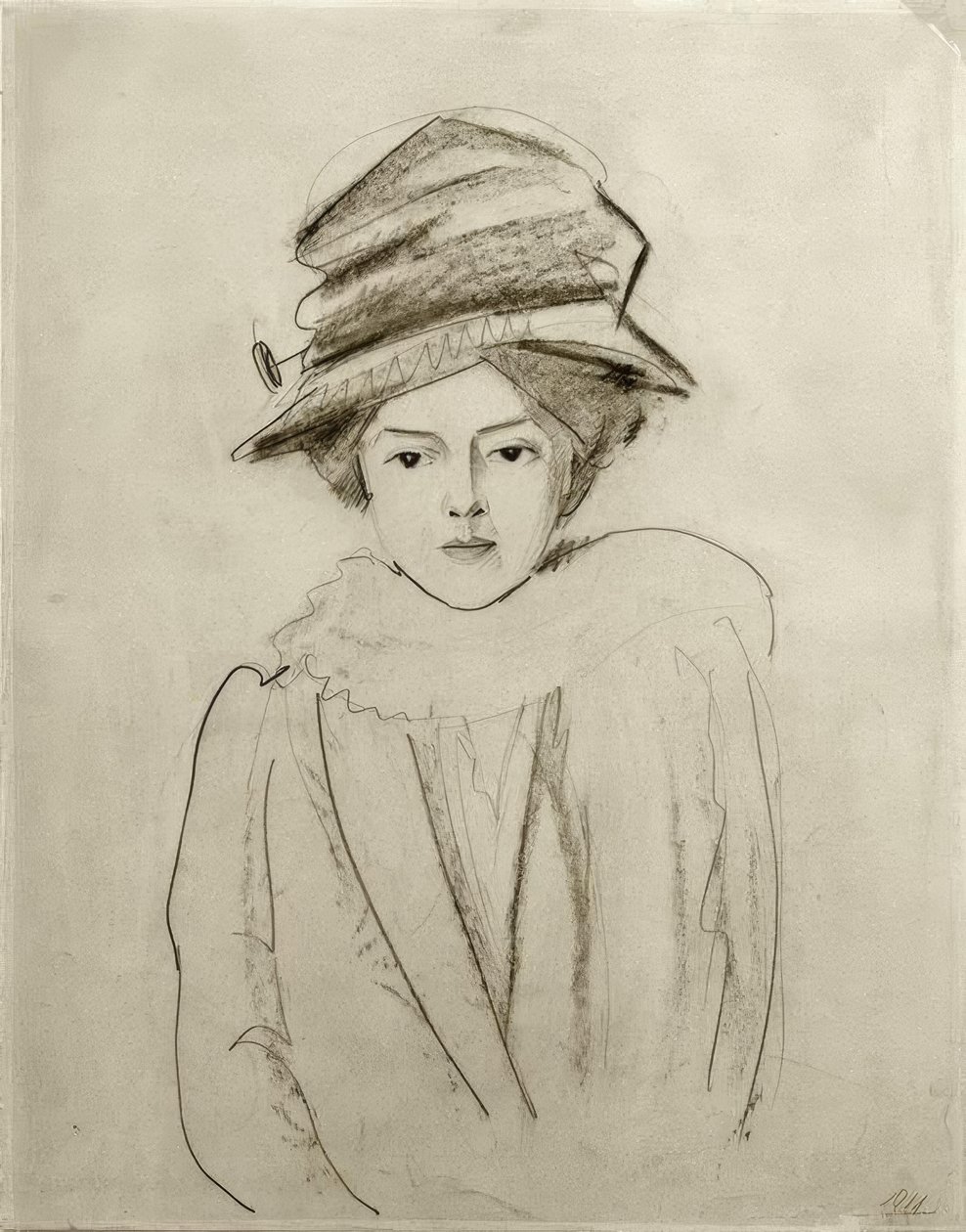 Ritratto di Elly Jost da August Macke