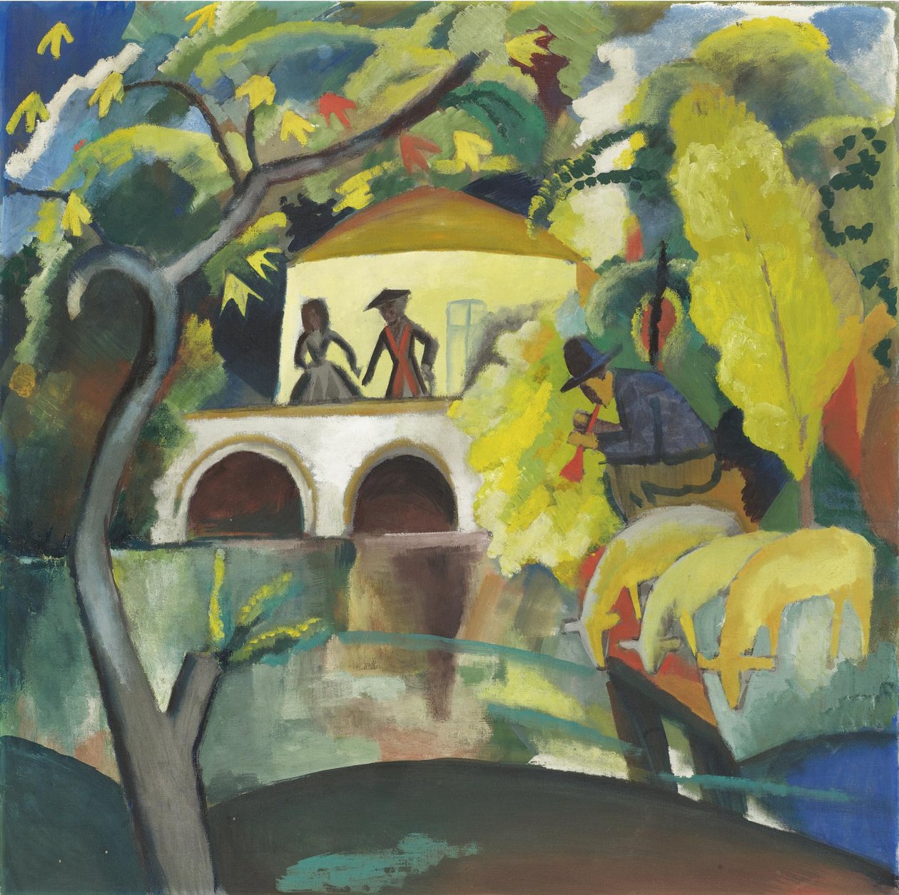 Rococò, 1912 da August Macke