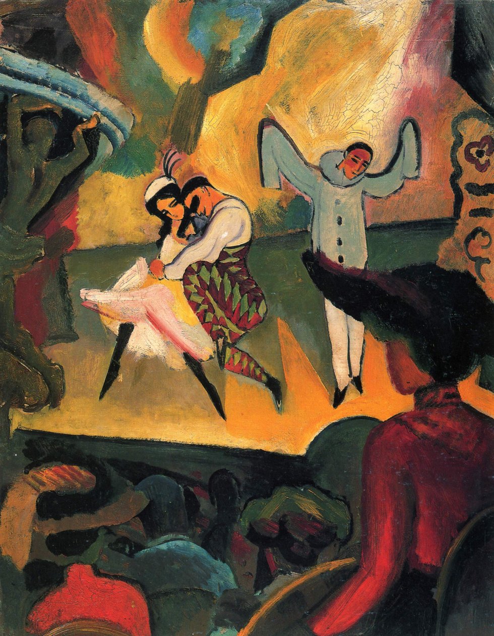 Balletto russo I da August Macke