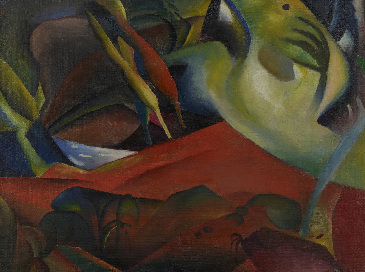 La tempesta, 1911 da August Macke