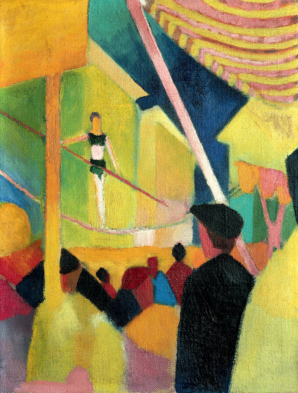 Funambolo, c. 1913 da August Macke
