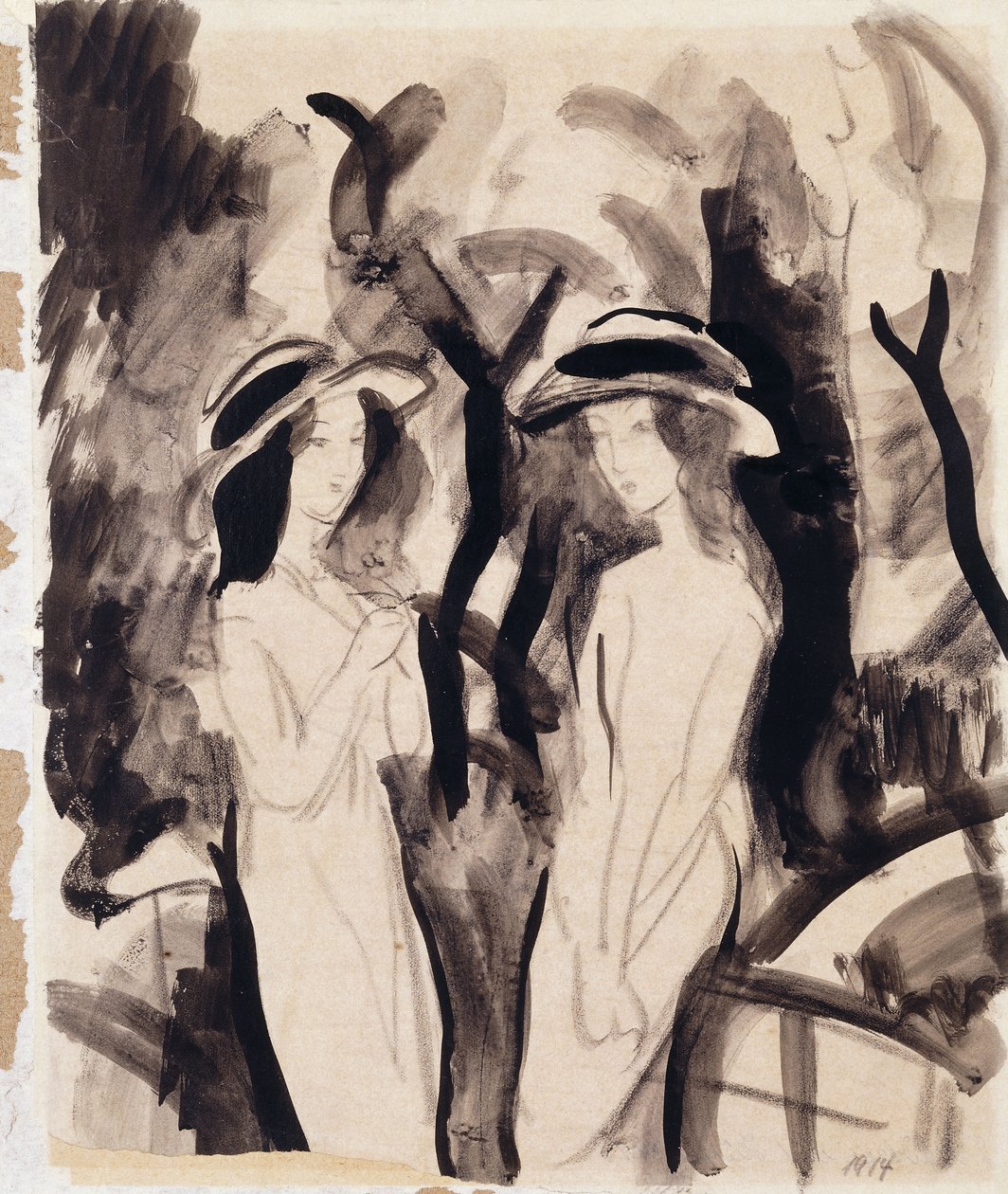 Due ragazze da August Macke