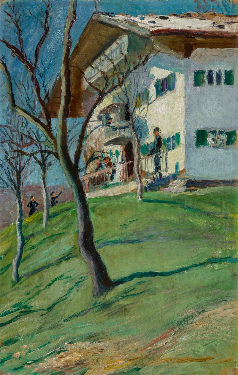 La nostra casetta a Tegernsee da August Macke