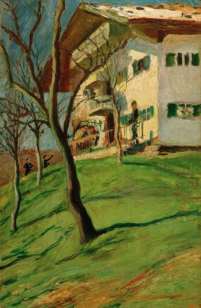 La nostra casetta a Tegernsee da August Macke
