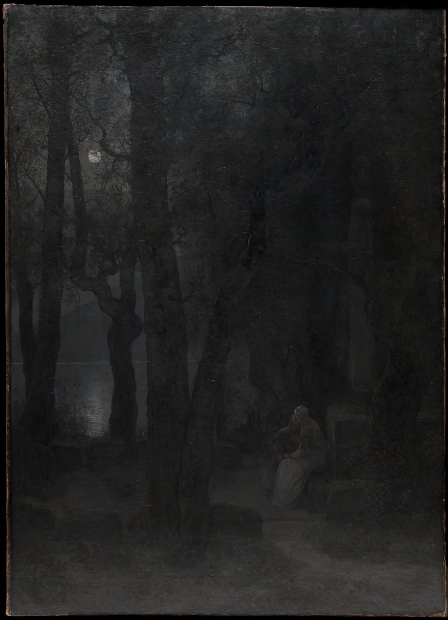 La fortuna di Frithiof (tratto dalla Saga di Frithiof) da August Malmström