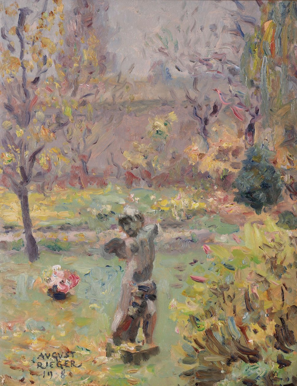 Paesaggio del parco August Rieger da August Rieger