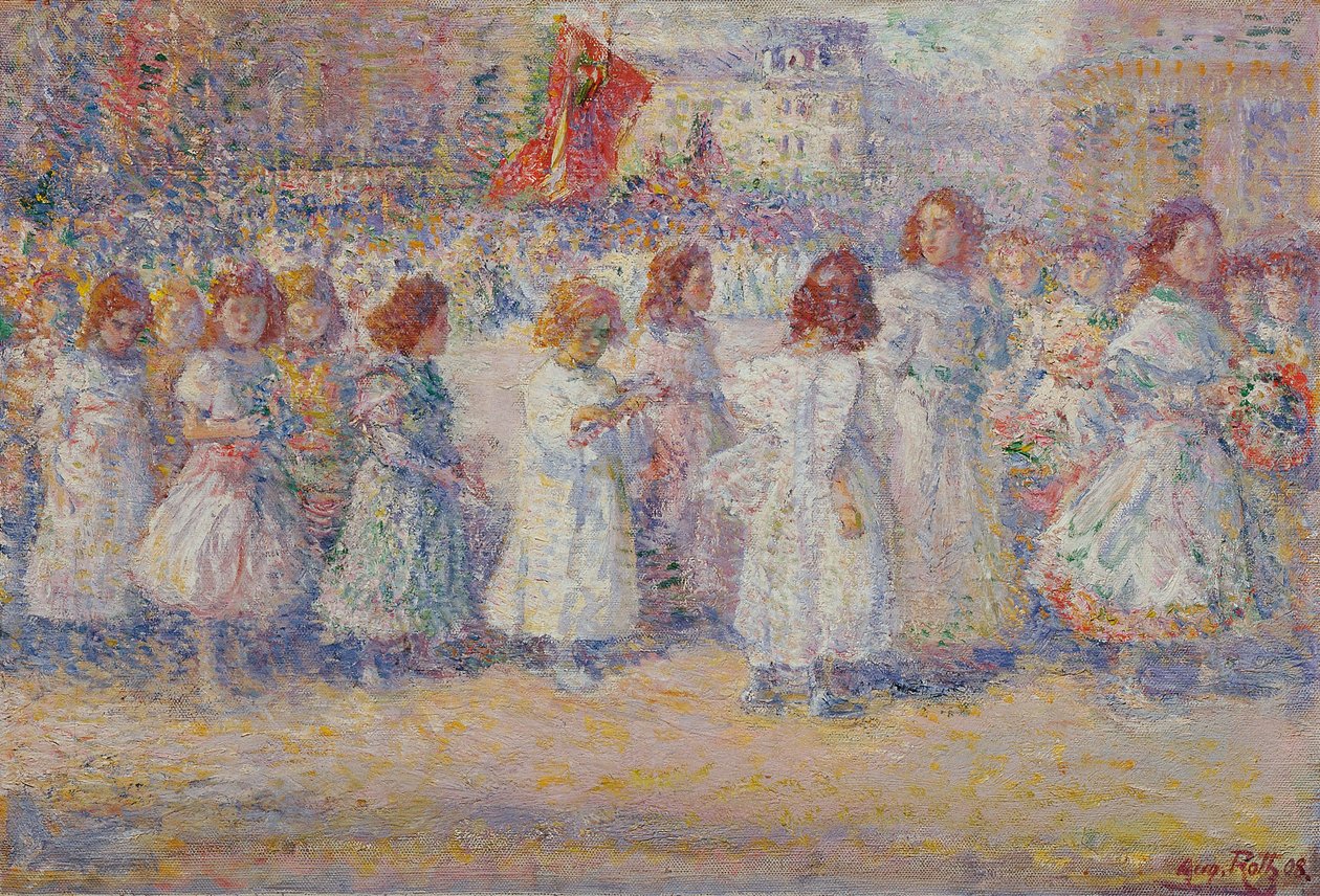 Processione del Corpus Domini da August Roth