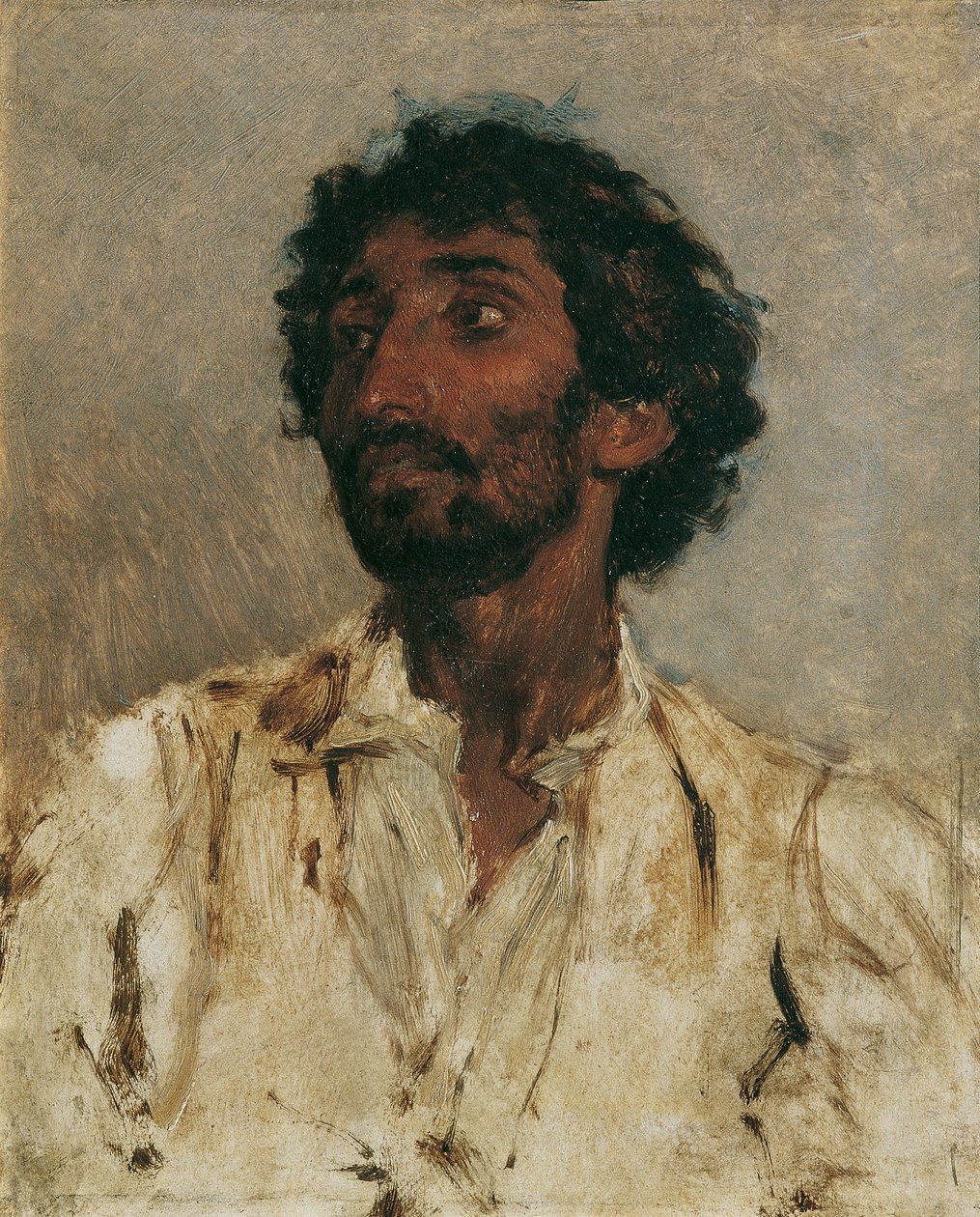 Ritratto di uno zingaro da August von Pettenkofen