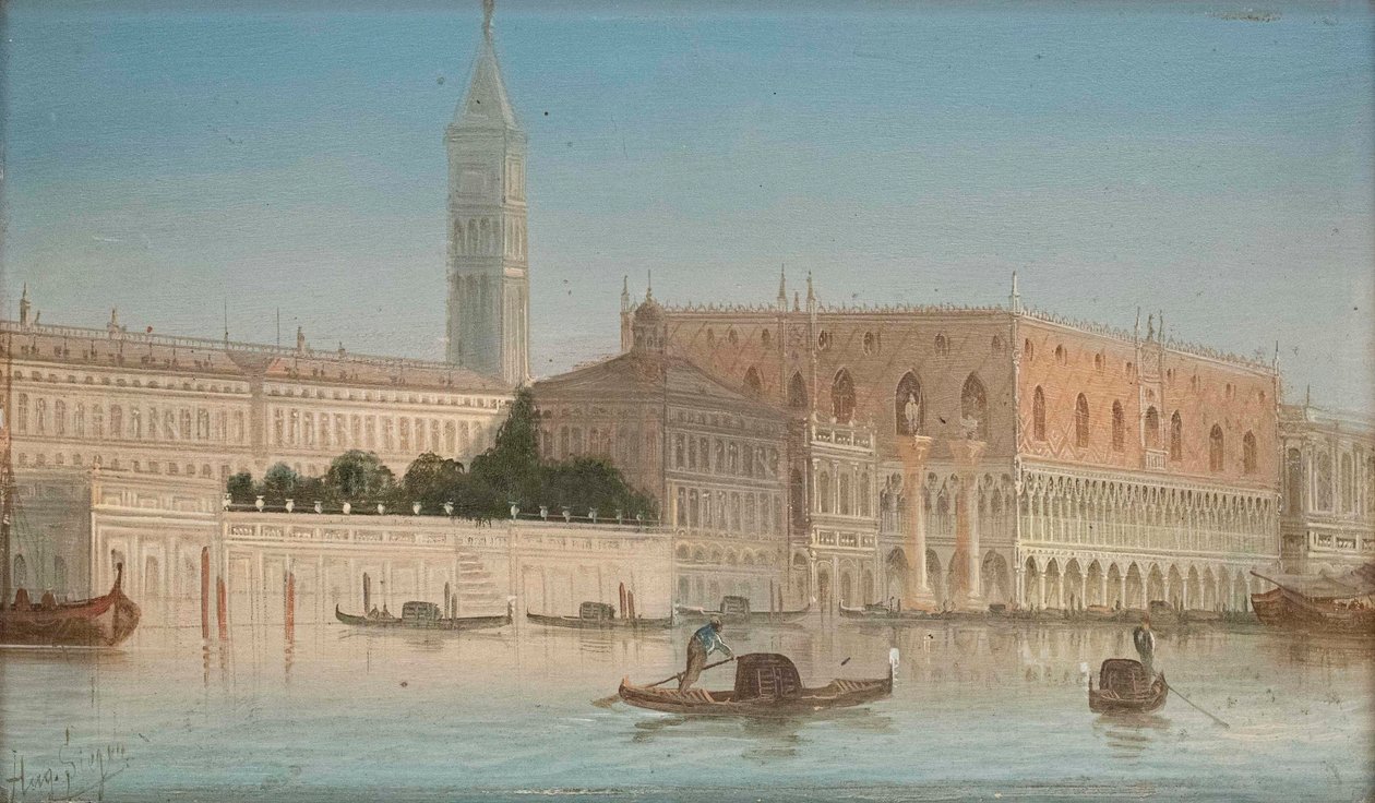 August von Siegen Palazzo Ducale di Venezia da August von Siegen
