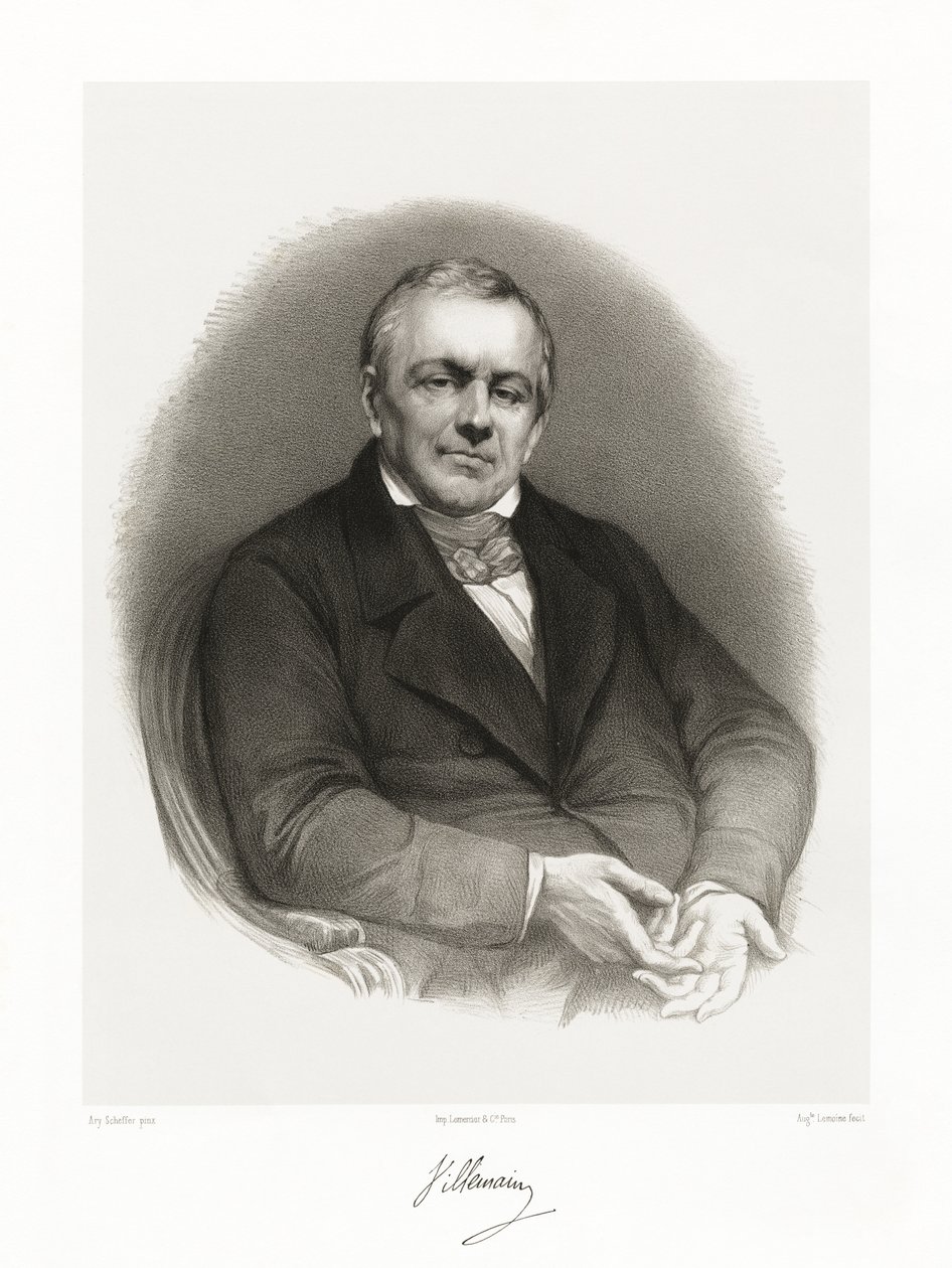 Abel François Villemain, 1865-66 da Auguste Charles Lemoine