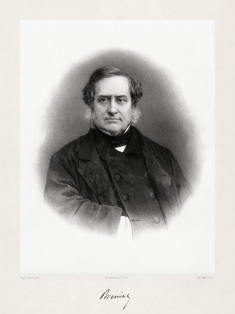 Anatole Brénier de Renaudière, 1865-66 da Auguste Charles Lemoine