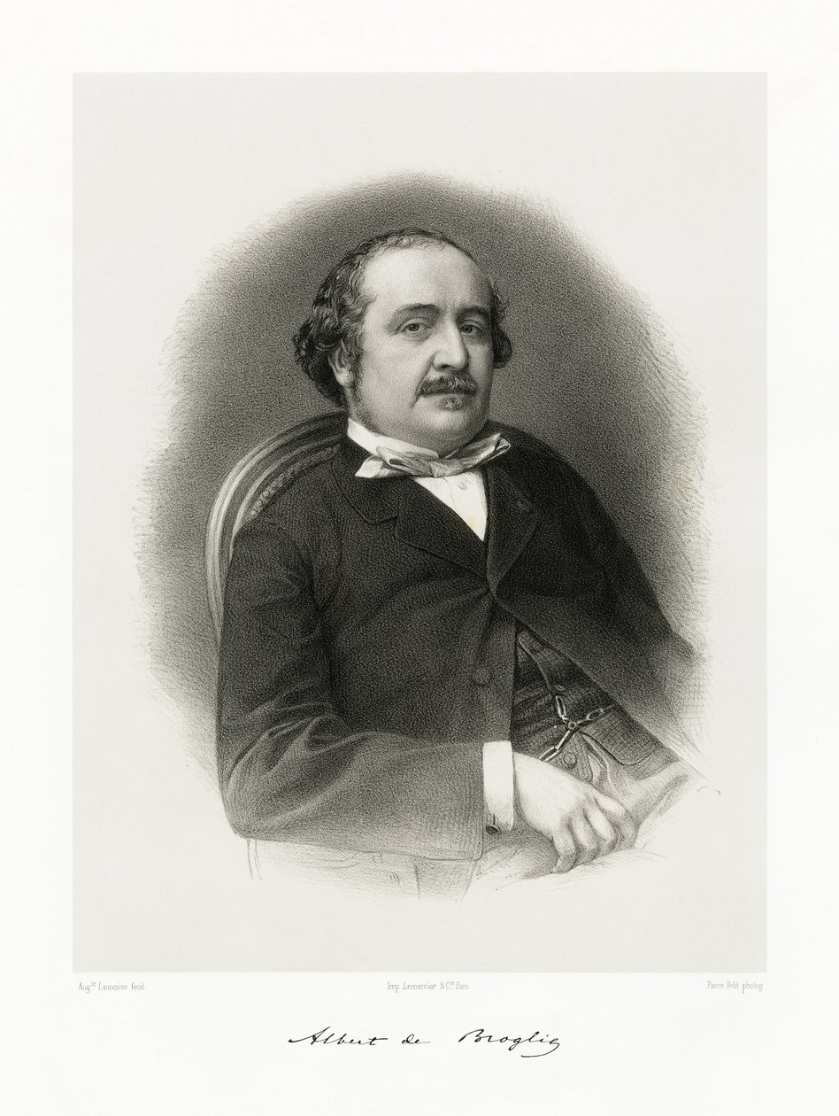 Jacques Victor Albert, Prince de Broglie da Auguste Charles Lemoine