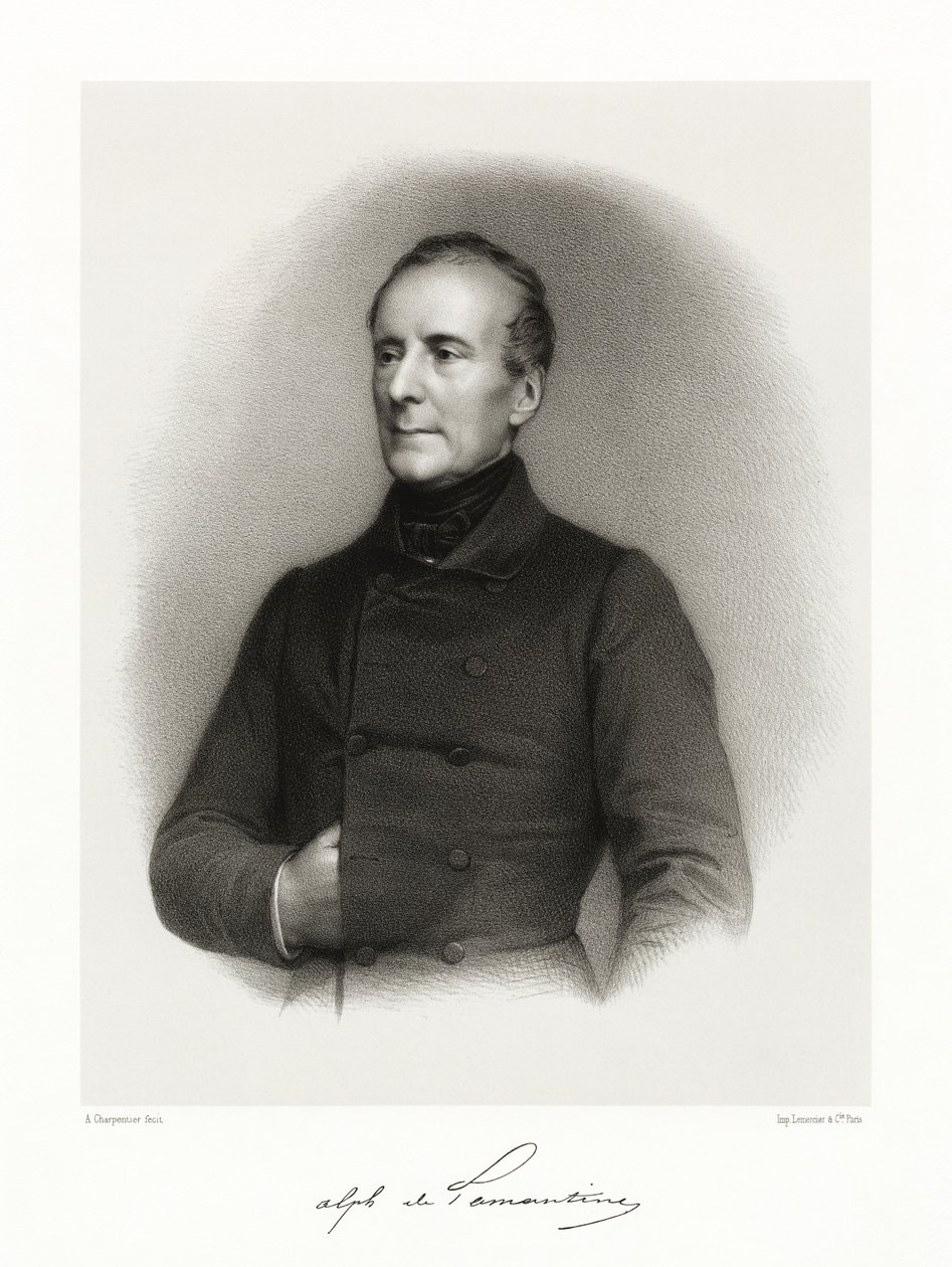 Alphonse de Lamartine da Auguste Charpentier